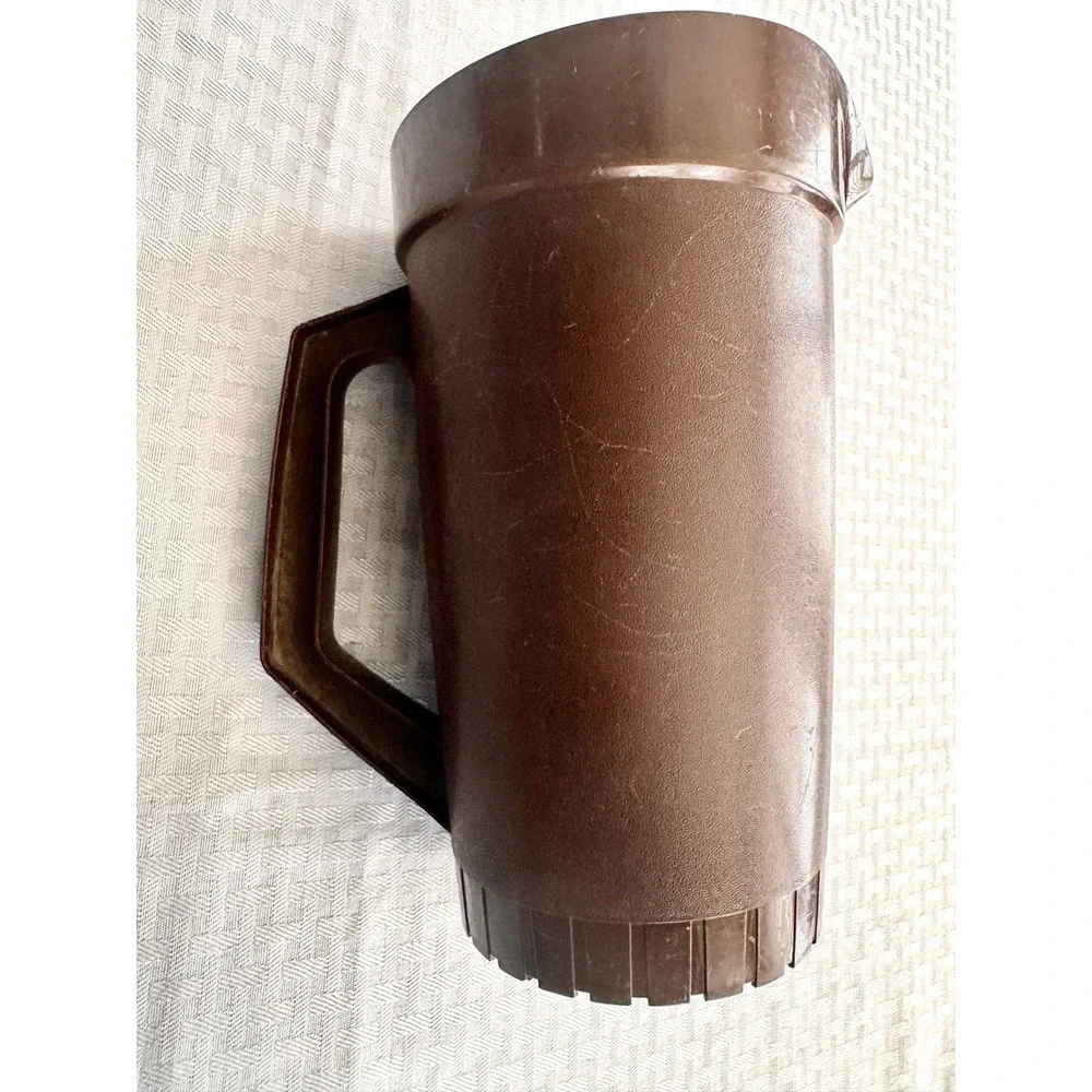 Vintage Tupperware Rubbermaid Pitcher Lot‎ Teal Blue Brown Retro Kitchenware 3pc